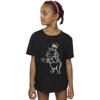 T-shirt enfant Disney Winnie The Pooh Piglet Christmas