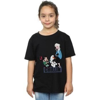 T-shirt enfant Disney Wreck It Ralph Elsa And Vanellope