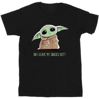 T-shirt Disney The Mandalorian Grogu Snacks Meme