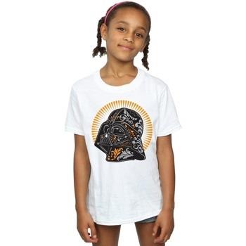 T-shirt enfant Disney Darth Vader Dia De Los Muertos