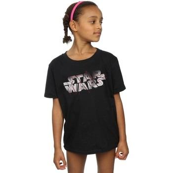 T-shirt enfant Disney The Last Jedi Spray Logo