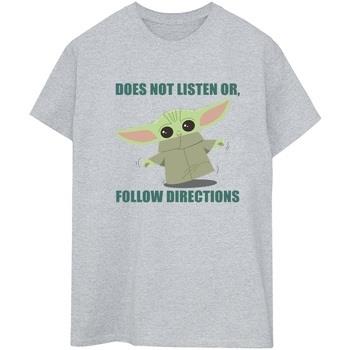 T-shirt Disney The Mandalorian Does Not Listen