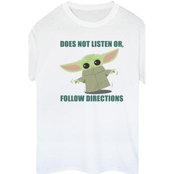 T-shirt Disney The Mandalorian Does Not Listen