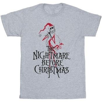 T-shirt Disney The Nightmare Before Christmas Santa