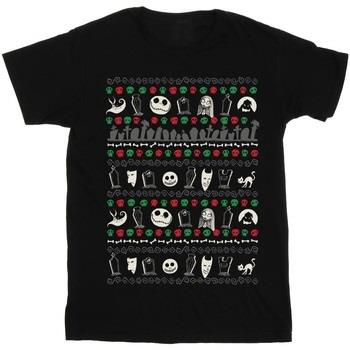 T-shirt Disney Nightmare Before Christmas Festive Icons