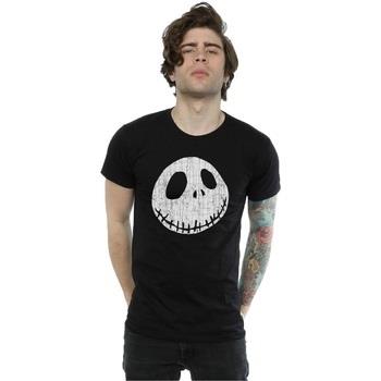 T-shirt Disney Nightmare Before Christmas Jack Cracked Face