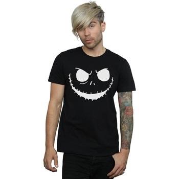 T-shirt Disney Nightmare Before Christmas Jack's Face Bold