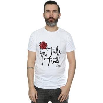 T-shirt Disney Tale As Old As Time Rose