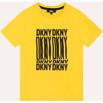 T-shirt enfant Dkny T-shirt en coton imprimé