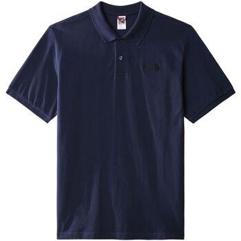 T-shirt The North Face NF00CG71 M POLO PIQUET-8K2 SUMMIT NAVY