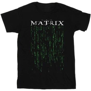 T-shirt The Matrix Green Code