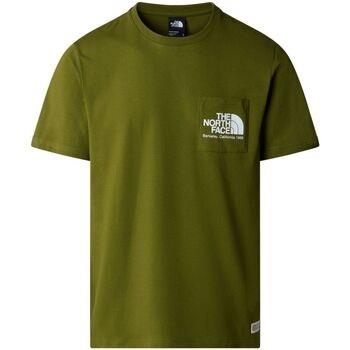 T-shirt The North Face NF0A87U2 M BERKELEY-PIB FOREST