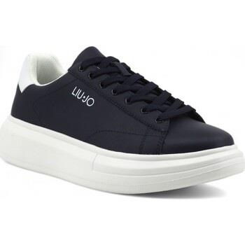 Chaussures Liu Jo Big 01 Sneaker Uomo Blu Navy White 7B4027-PX474