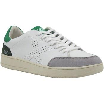 Chaussures Munich X Court 05 Sneaker Uomo White Grey Green 8837005