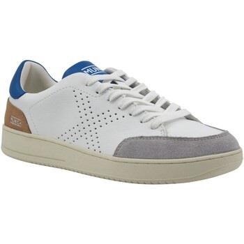 Chaussures Munich X Court 08 Sneaker Uomo White Grey Blue 8837008