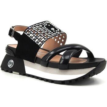 Chaussures Liu Jo Maxi Wonder 26 Sandalo Donna Black BA4117PX486