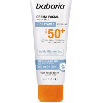 Protections solaires Babaria Crème Visage À L 39;acide Hyaluronique So...