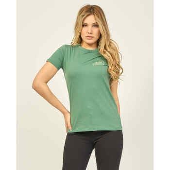 T-shirt BOSS T-shirt femme col rond vert
