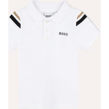 T-shirt enfant BOSS Polo pour enfant en coton avec logo