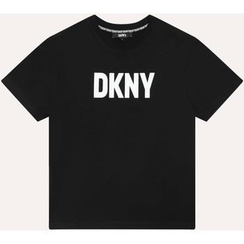 T-shirt enfant Dkny T-shirt en coton mélangé pour enfant