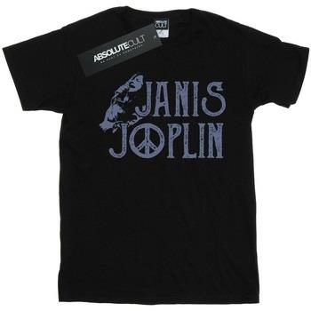 T-shirt Janis Joplin Type Logo