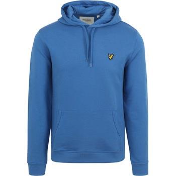 Sweat-shirt Lyle And Scott Sweat à Capuche Bleu Mid