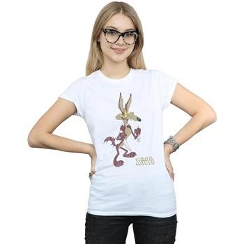 T-shirt Dessins Animés Wile E Coyote Distressed