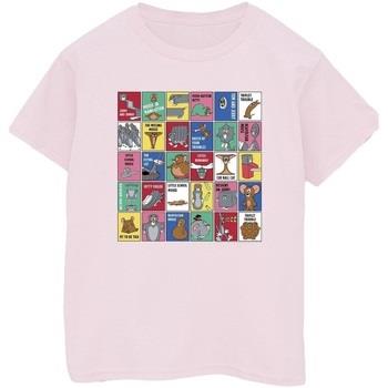 T-shirt Dessins Animés Grid Squares