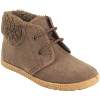 Chaussures enfant Tokolate Bottine garçon 2192 taupe