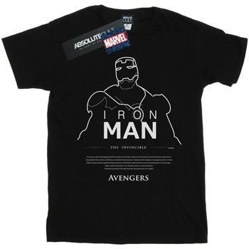 T-shirt Marvel Iron Man Single Line