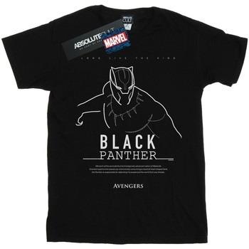 T-shirt Marvel Black Panther Long Live The King