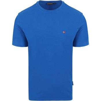 T-shirt Napapijri T-shirt Salis Bleu Cobalt