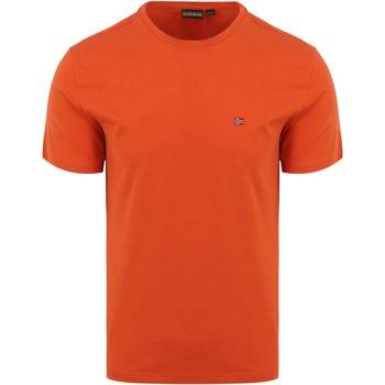 T-shirt Napapijri T-shirt Salis Orange