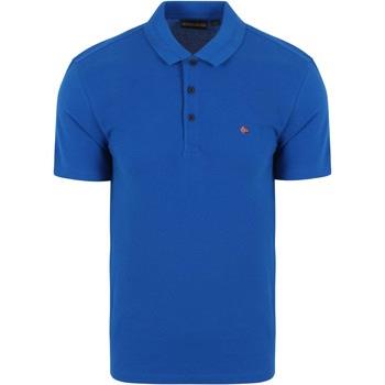 T-shirt Napapijri Ealis Polo Bleu Cobalt