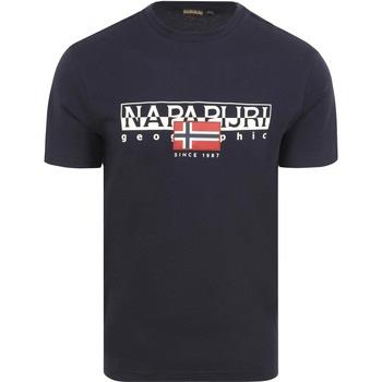 T-shirt Napapijri Aylmer T-shirt Marine