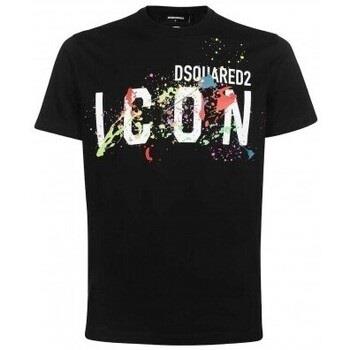 Sweat-shirt Dsquared T-Shirt Icon Homme noir