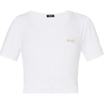 T-shirt Liu Jo T-shirt avec fronces et lacet