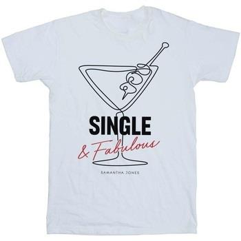 T-shirt Sex And The City Single And Fabulous