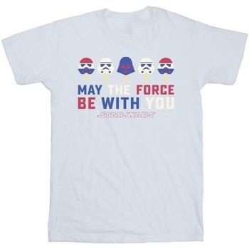 T-shirt Star Wars: A New Hope May The Force Ice Pops