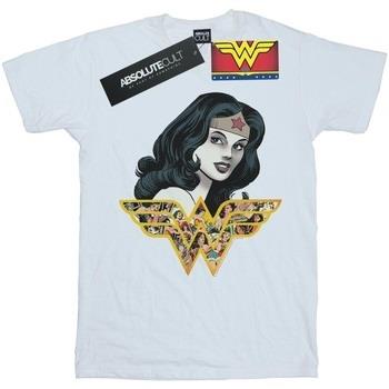 T-shirt Dc Comics Wonder Woman Retro Collage
