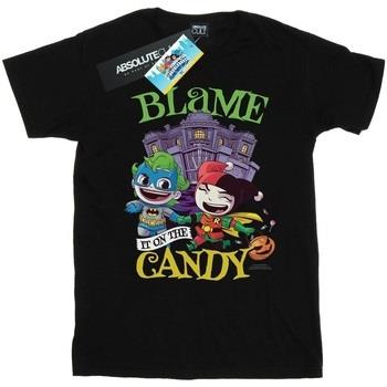 T-shirt Dc Comics Super Friends Blame It On The Candy