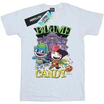 T-shirt Dc Comics Super Friends Blame It On The Candy