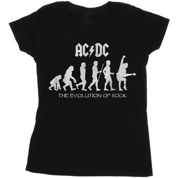T-shirt Acdc Evolution Of Rock