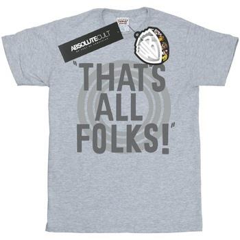 T-shirt Dessins Animés That's All Folks