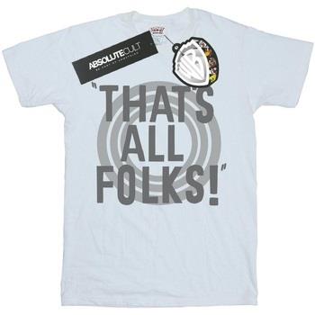 T-shirt Dessins Animés That's All Folks