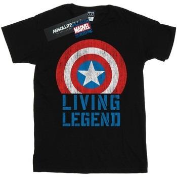T-shirt Marvel Captain America Living Legend