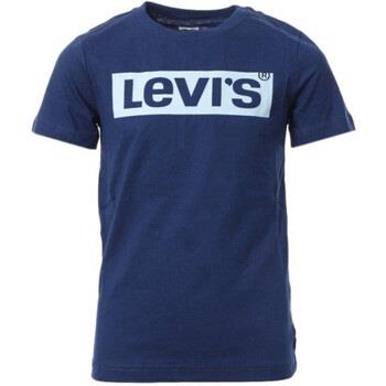 T-shirt enfant Levis Tee shirt junior bleu éléctrique 9EE551-U29