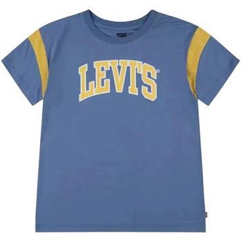 T-shirt enfant Levis Tee shirt junior bleu 9EK854-BIA