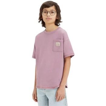 T-shirt enfant Levis Tee shirt junior bordeaux 9EK857-PAA