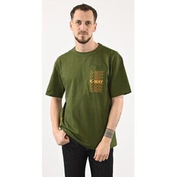 T-shirt K-Way T-shirt Fantome vert-047200